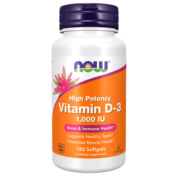 VITAMIN D-3 1,000 UI 180 SOFTGELS