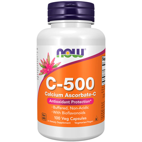 VITAMIN C - CALCIUM ASCORBATE (NÃO ÁCIDA) 500