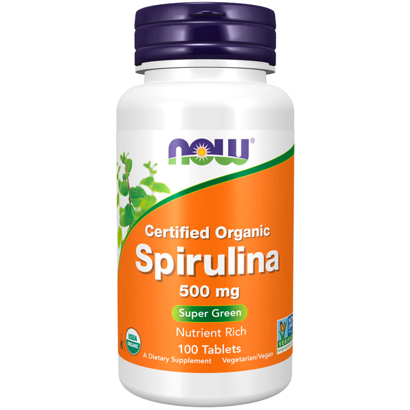 SPIRULINA  CERTIFIED ORGANIC (ESPIRULINA) 100 COMPRIMIDOS