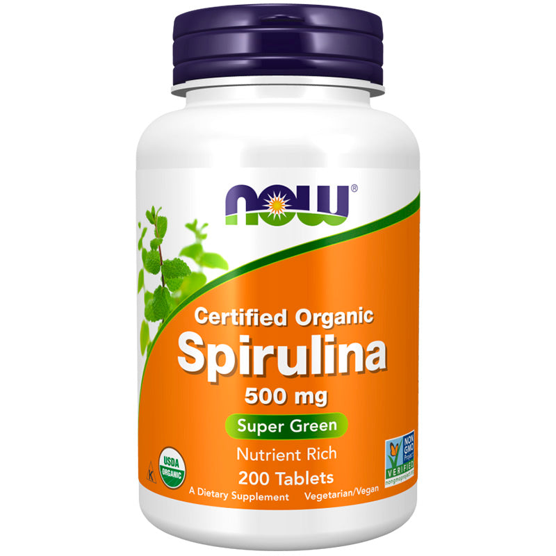 SPIRULINA  CERTIFIED ORGANIC (ESPIRULINA) 200 COMPRIMIDOS