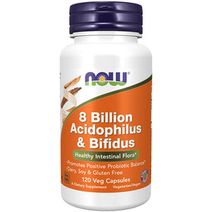 8 Billion Acidophilus & Bifidus (120 caps)
