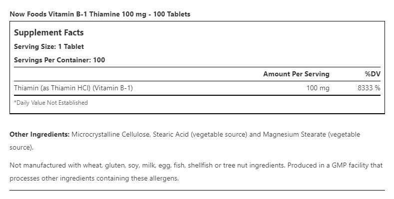 VITAMIN B-1 (TIAMINA)