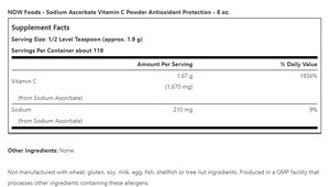 VITAMIN C - BUFFERED SODIUM ASCORBATE