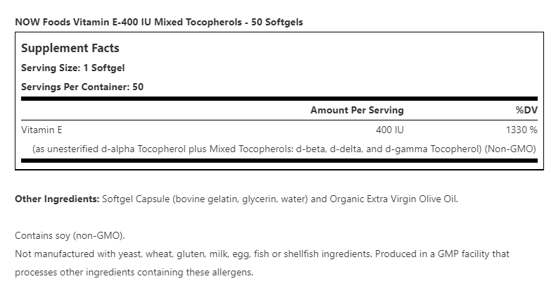 VITAMIN E-400