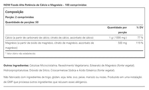 CALCIUM & MAGNESIUM (CÁLCIO + MAGNÉSIO)