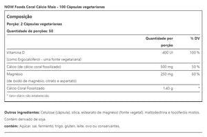 CORAL CALCIUM PLUS MAGNESIUM (CÁLCIO CORAL + MAGNÉSIO)