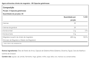MAGNESIUM CITRATE WITH MAG. MALATE E GLYCINATE (MAGNÉSIO TRIO)
