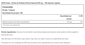 POTASSIUM CITRATE (CITRATO DE POTÁSSIO)