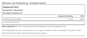 ZINC PICOLINATE (PICOLINATO DE ZINCO)