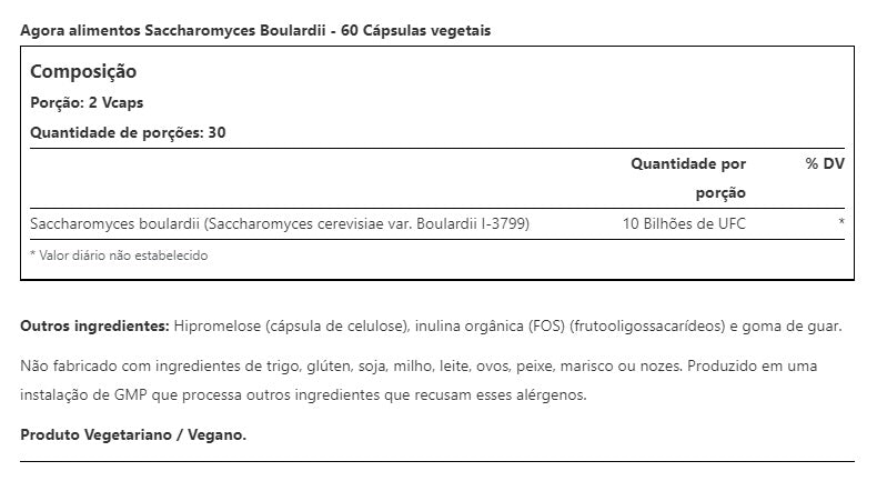 SACCHAROMYCES BOULARDII, 5 BILLION