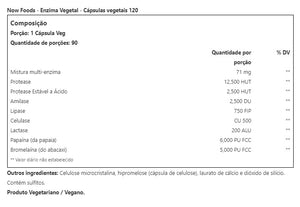 PLANT ENZYMES (COMPLEXO VEGETARIANO)