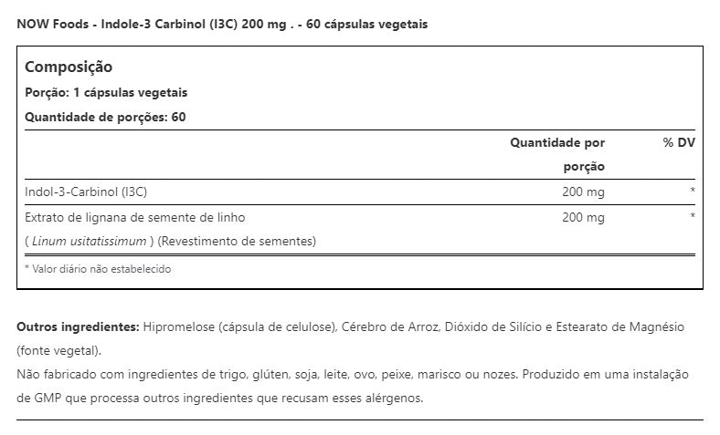 INDOLE-3-CARBINOL (I3C)