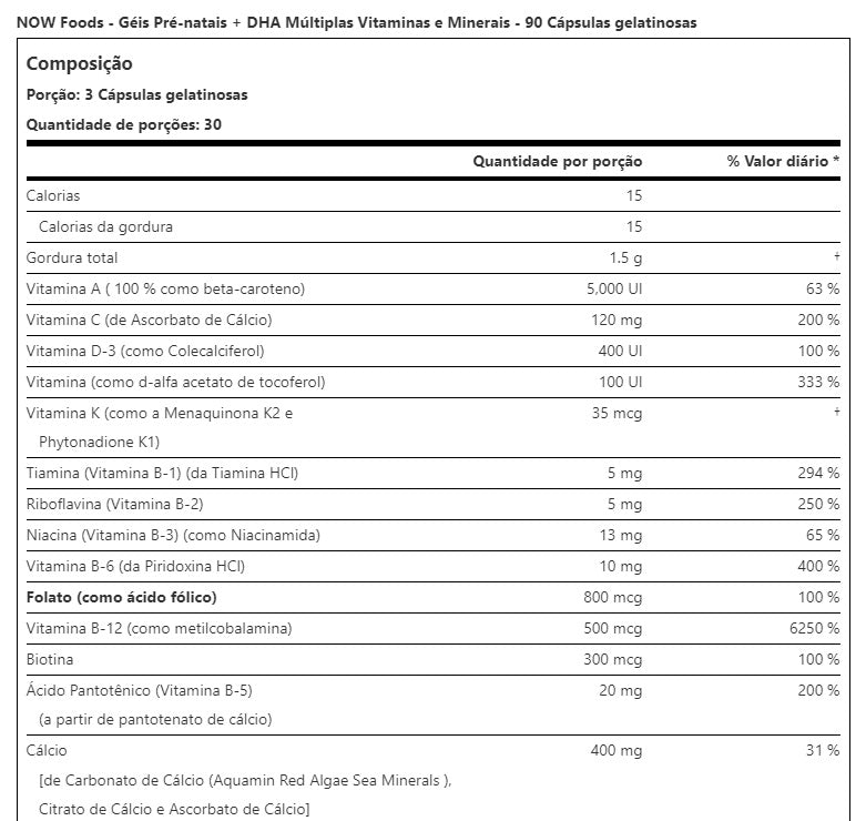 PRENATAL GELS + DHA