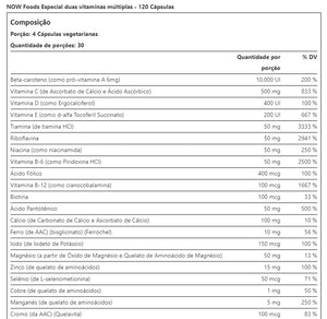 SPECIAL TWO (MULTIVITAMINAS E MINERAIS)